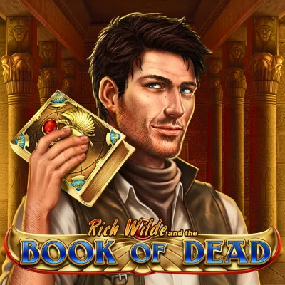 Book of Dead Egyptian-themed slot tile at Jackpot City Canada